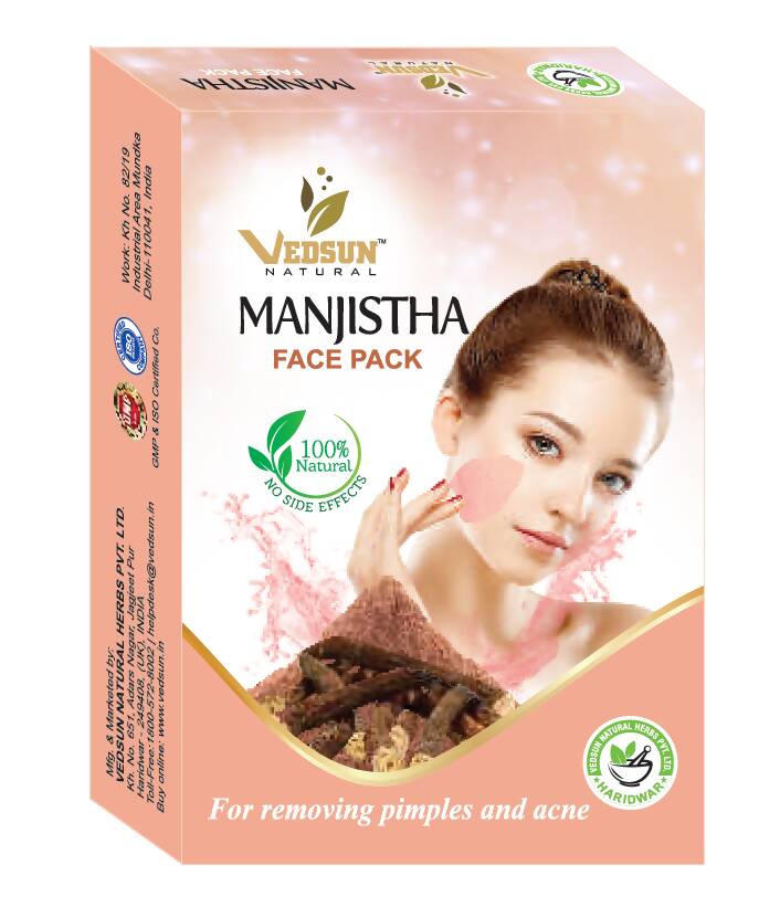 Vedsun Naturals Manjistha Face Pack | Grocsy