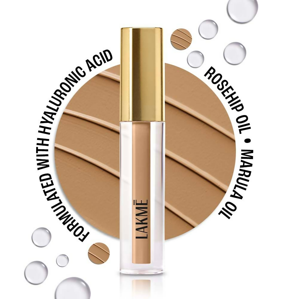 Lakme 9 To 5 Hya Matte Liquid Concealer - Almond | Grocsy