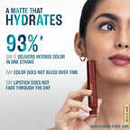 Lakme 9to5 Hya Matte Liquid Lipstick + Hyaluronic Acid - Boardroom Blush | Grocsy