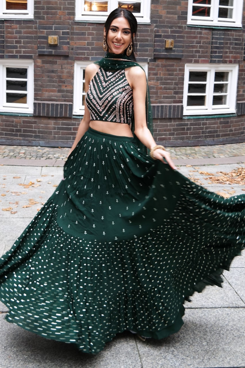 Lehenga Mart Glamorous Designer Lehenga Choli for Bridal and Bridesmaids Wedding Wear Choli | Grocsy