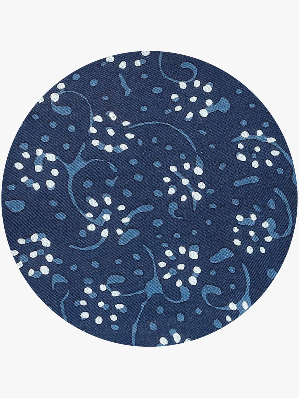 Sangria Women Navy Blue Printed Straight Kurta | Grocsy