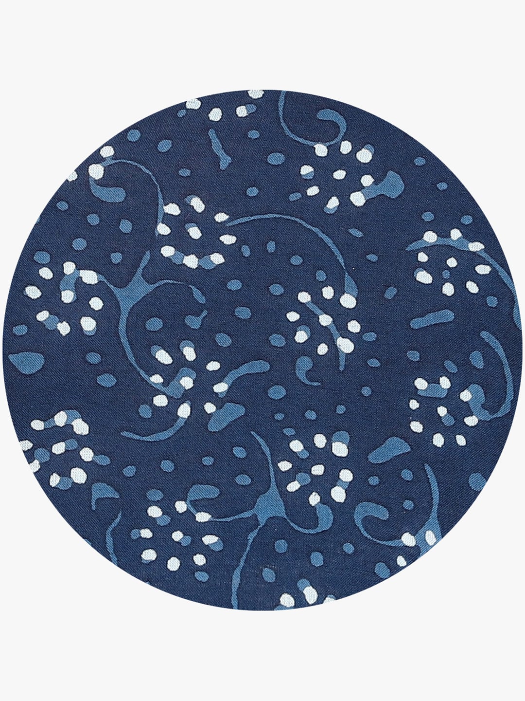 Sangria Women Navy Blue Printed Straight Kurta | Grocsy