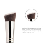 PAC Studio Foundation Application Brush 006 - Flat Angular Densely Packed Soft Bristles for Smooth Blending | Grocsy