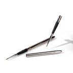 PAC Studio Eyeliner Brush 031 - Precise Liner Brush for Sharp Graphic Liners, Handle Turns into a Cap | Grocsy