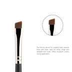 PAC Studio Eyeliner Brush 372 - Fine Tip Angled Eyeliner Brush, Suitable for Winged Liners or Filling Brows | Grocsy