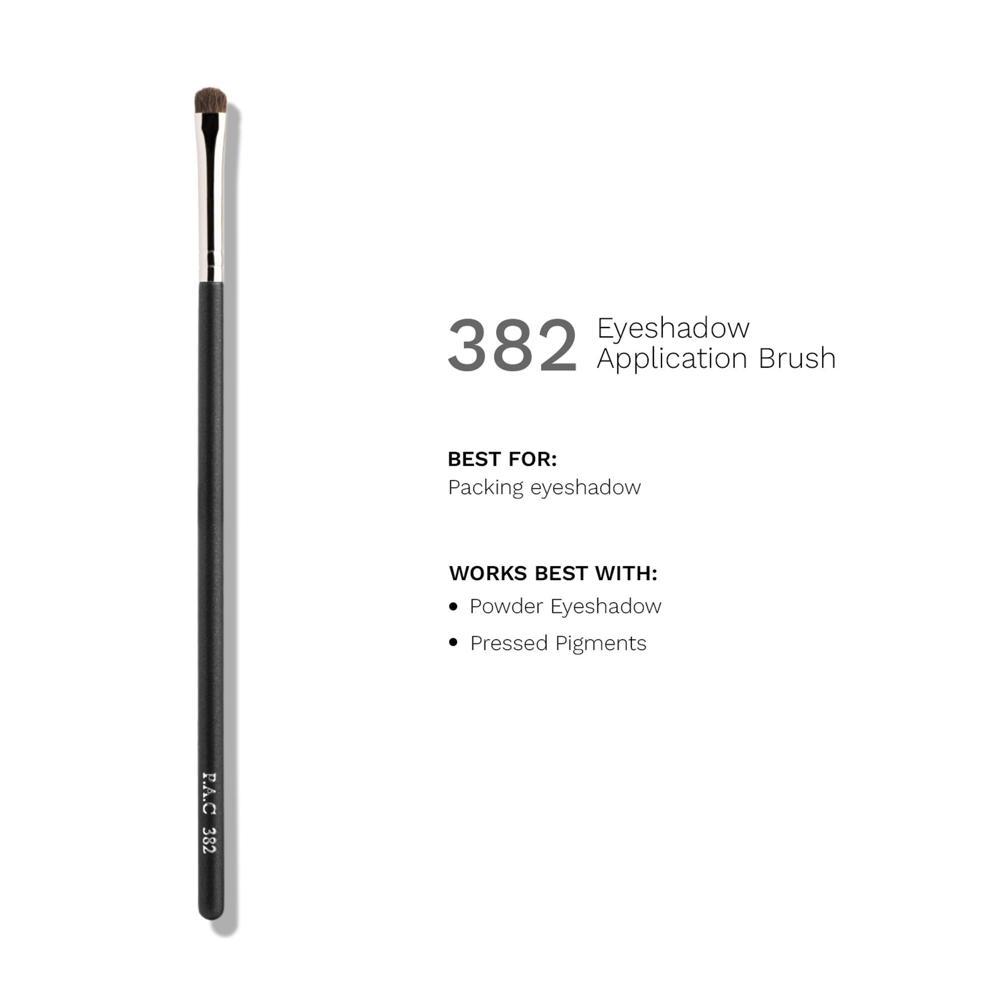 PAC Studio Eyeshadow Application Brush 382 | Grocsy