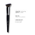 PAC Studio Contouring Brush 247 - Multi Functional Flat Angular Brush, Densely Packed Soft Bristles | Grocsy