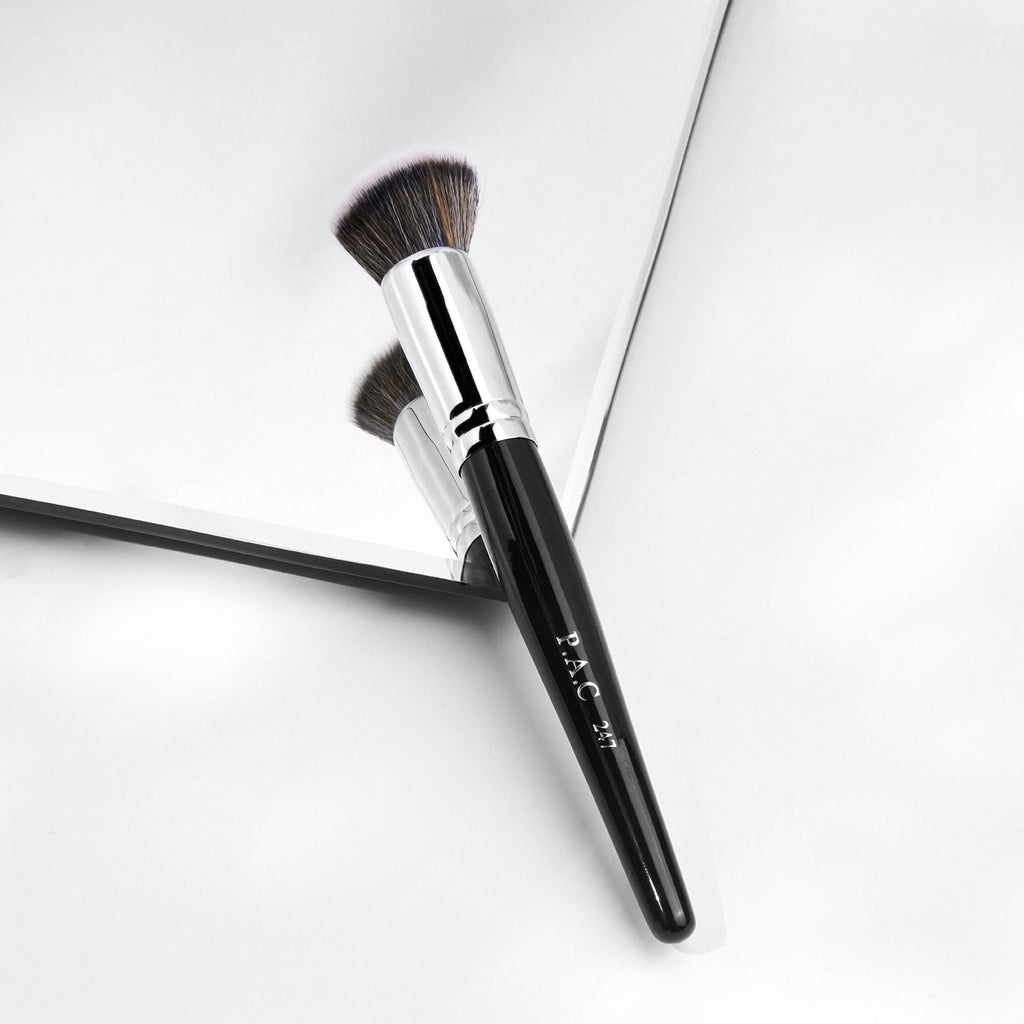 PAC Studio Contouring Brush 247 - Multi Functional Flat Angular Brush, Densely Packed Soft Bristles | Grocsy