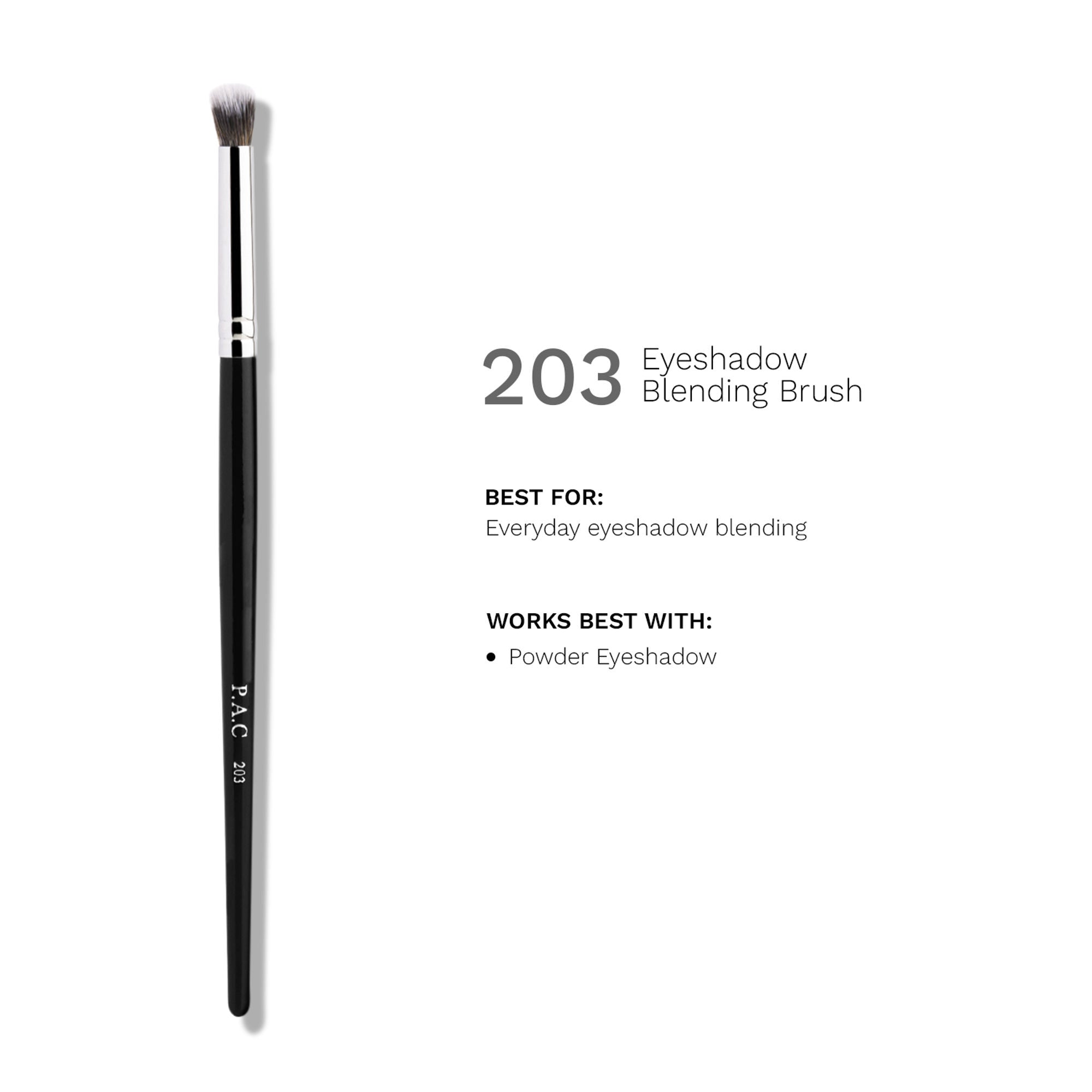 PAC Studio Blending Eyeshadow Brush - 203 | Grocsy