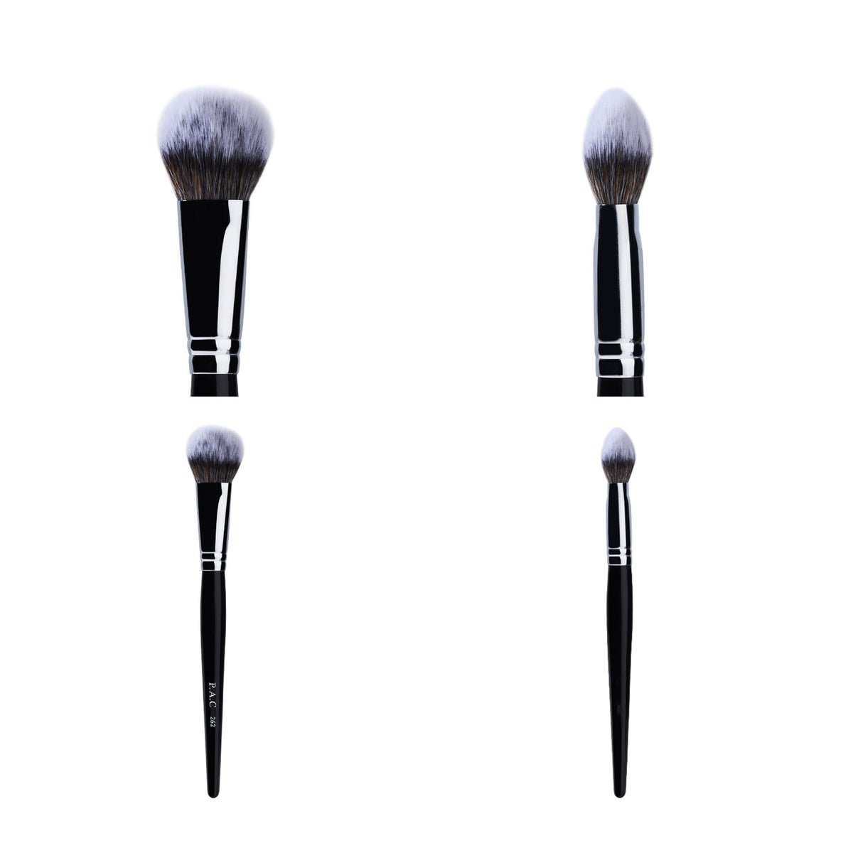 PAC Studio Blush Brush 262 - Small Tapered Dome Shaped, Multi Functional Use, Soft Synthetic Bristles | Grocsy