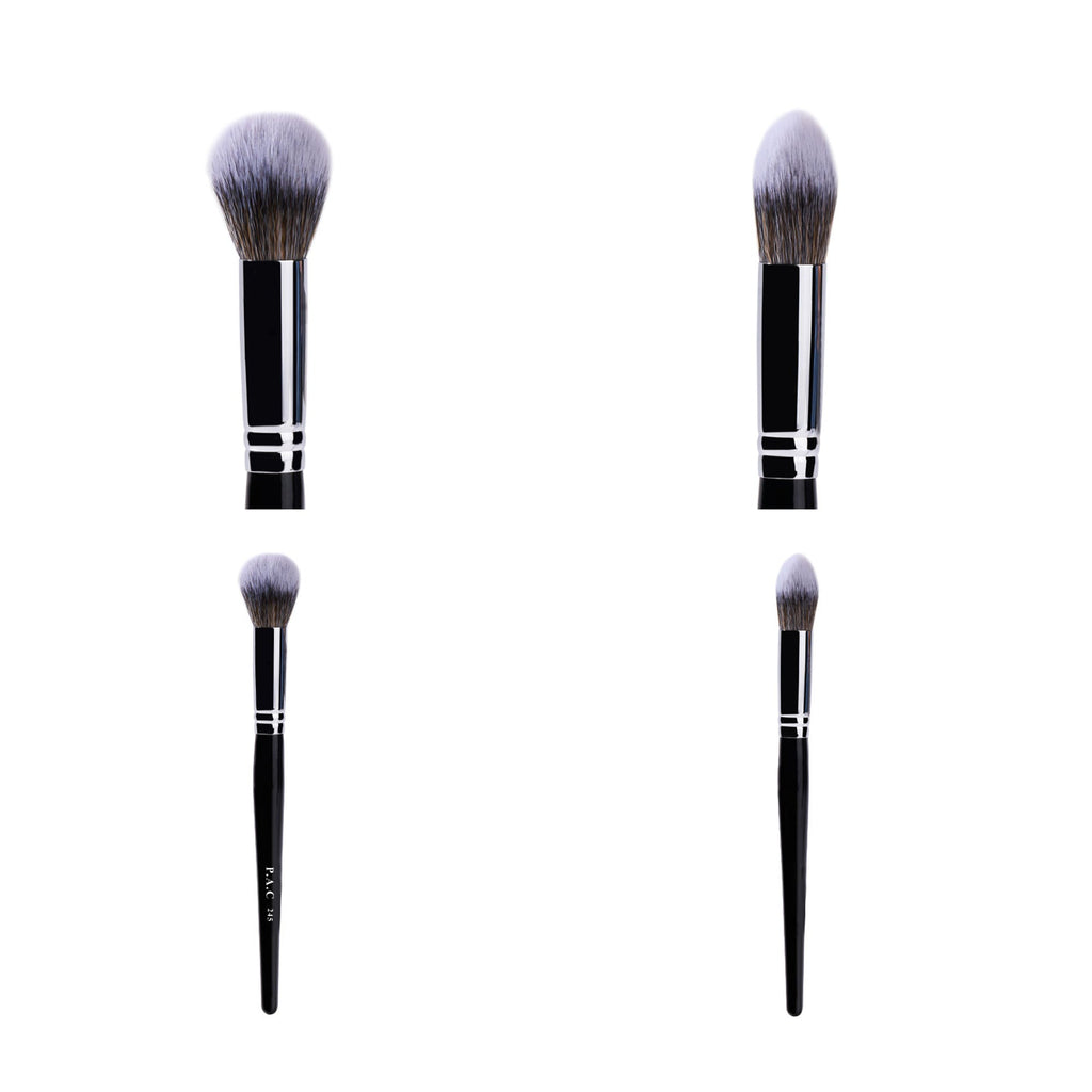 PAC Studio Powder Brush 245 - Medium Dome Shaped Sculpting Powder Brush, Feather Soft Synthetic Bristles | Grocsy