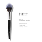 PAC Studio Powder Brush 211 - Fluffy Tapered Multi-Functional Brush for Loose Powder Compact Blush Bronzer | Grocsy
