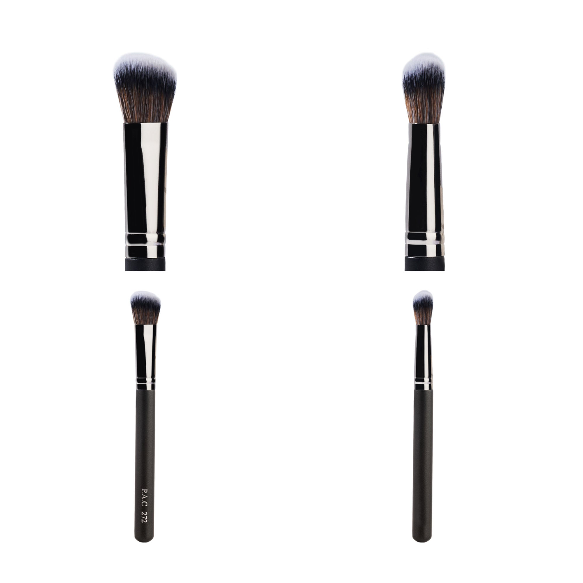 PAC Studio Concealer Brush 272 - Angled Multi Functional Brush, Soft Bristles for Precise Application | Grocsy