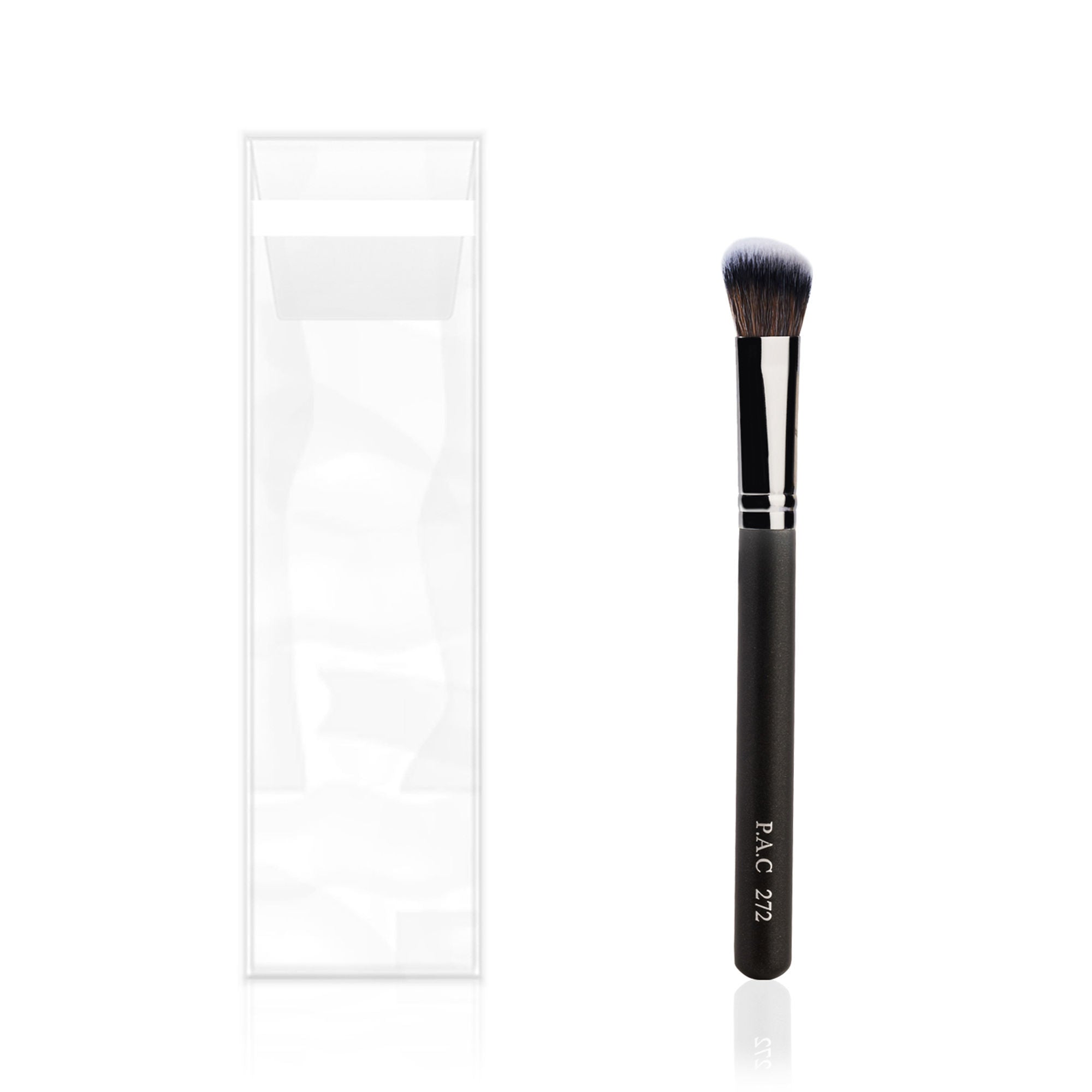 PAC Studio Concealer Brush 272 - Angled Multi Functional Brush, Soft Bristles for Precise Application | Grocsy