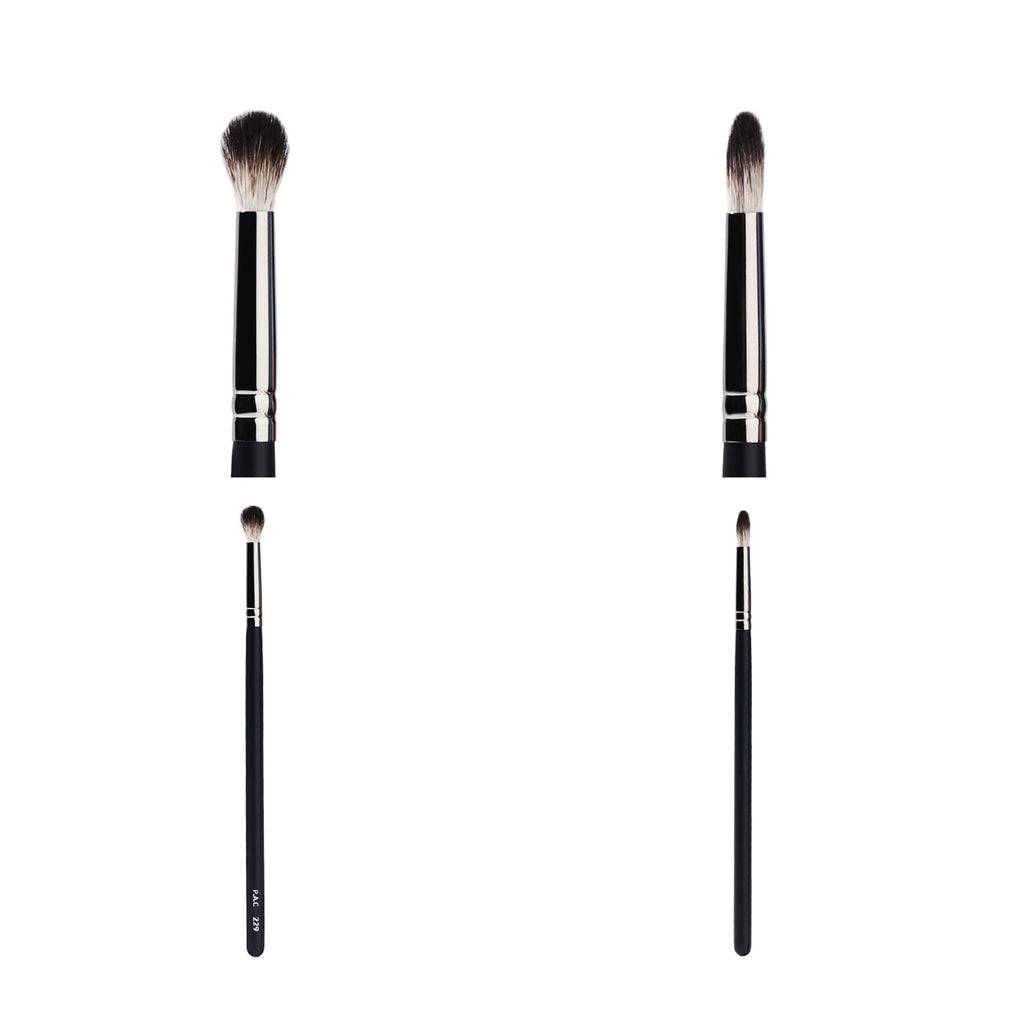 PAC Studio Eyeshadow Blending Brush 229 - Small Ultra Soft Bristles for Precise Shadow Blending | Grocsy