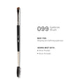 PAC Studio Eyebrow Brush 099 -Angular Eyebrow Brush with Spoolie, Precise Tip for Filling & Sculpting Brows | Grocsy