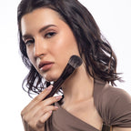 PAC Studio T01 Multi-Purpose Powder Brush - Densely Packed Synthetic Bristles, Ideal for Blush & Contour | Grocsy
