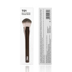 PAC Studio T01 Multi-Purpose Powder Brush - Densely Packed Synthetic Bristles, Ideal for Blush & Contour | Grocsy