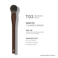 PAC Studio T03 Big Powder Brush - Soft Tapered Bristles, Works With All Powder Products, Ideal for Buffing | Grocsy