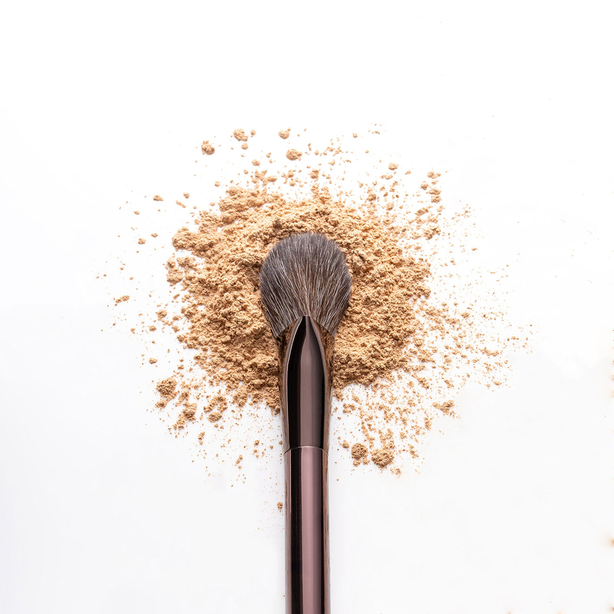PAC Studio T03 Big Powder Brush - Soft Tapered Bristles, Works With All Powder Products, Ideal for Buffing | Grocsy