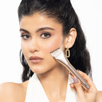 PAC Studio S01 Angular Flat Brush -Ideal for Moisturizers Primers & Foundations, Smooth Uniform Application | Grocsy
