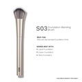 PAC Studio S03 Foundation Blending Brush - Creates Airbrush Finish, Designed for Post Application Blending | Grocsy
