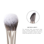 PAC Studio S07 Foundation Applicator - Unique Kitten Paw Shape, Ensures Smooth Blending, Streak Free Finish | Grocsy
