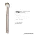 PAC Studio S10 Multi-Purpose Cream Applicator - Slanted Head for Precise Control Natural Streak-Free Finish | Grocsy