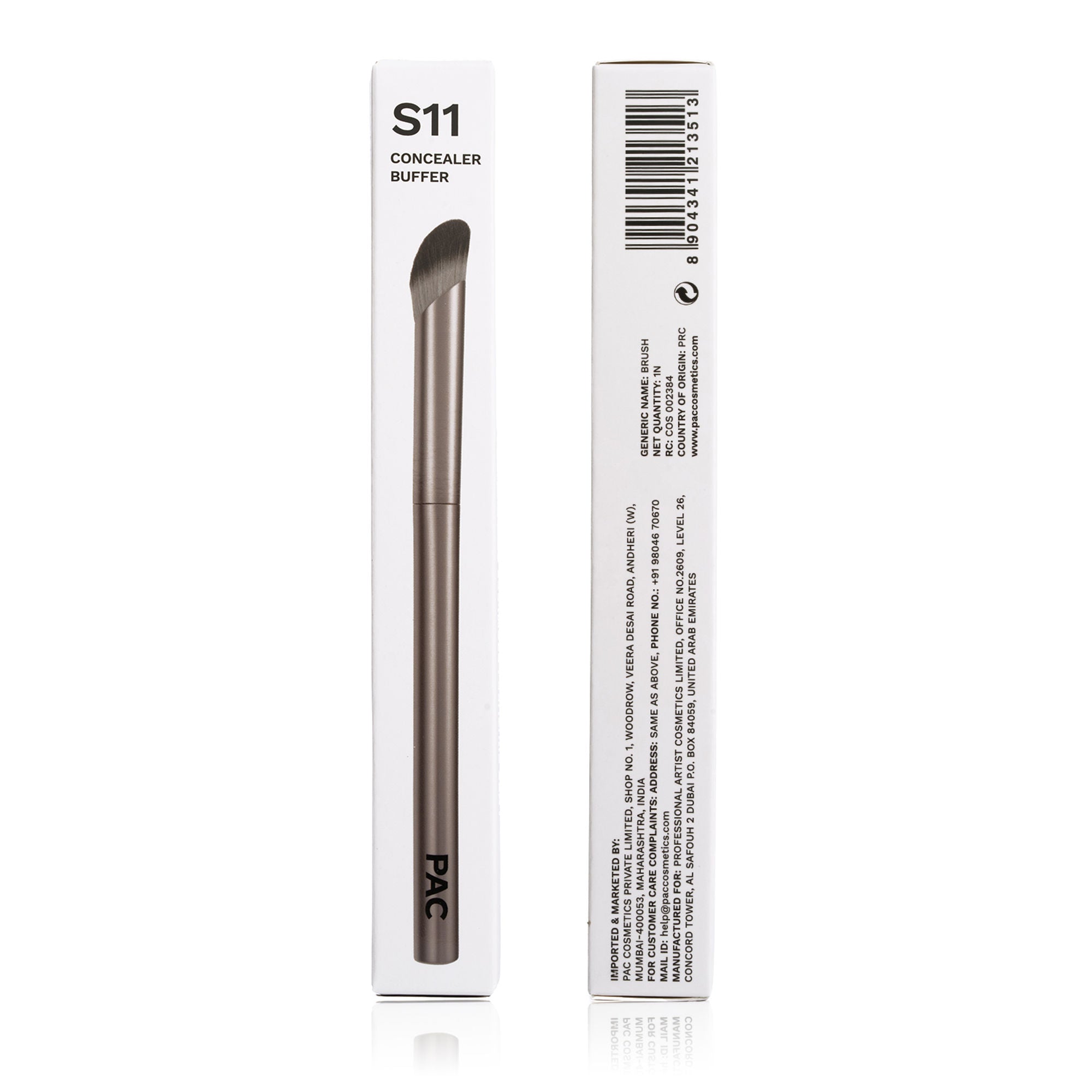 PAC Studio S11 Concealer Buffer - Densely Packed Bristles for Spot Concealing, High Precision Blending | Grocsy