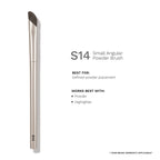 PAC Studio S14 Small Angular Powder Brush - Short Angled Brush for Precise Detailing & Lash Line Definition | Grocsy