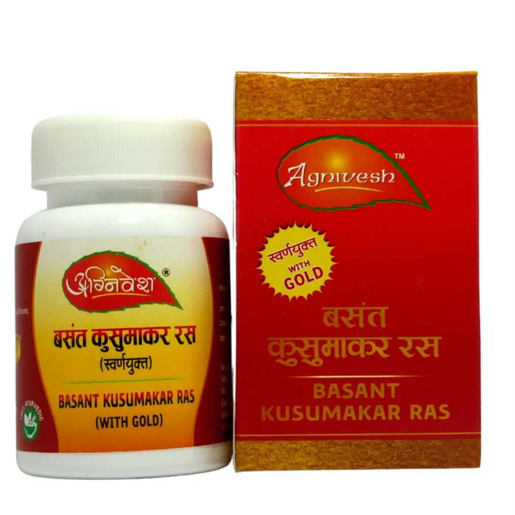 Agnivesh Basant Kusumakar Ras (With Gold) | Grocsy