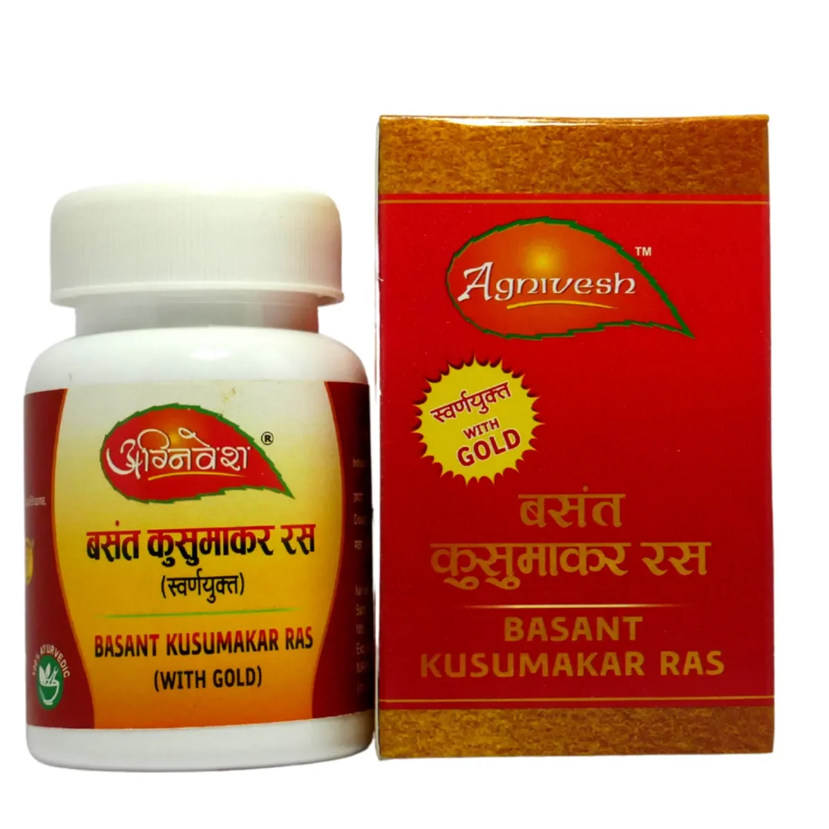 Agnivesh Basant Kusumakar Ras (With Gold) | Grocsy