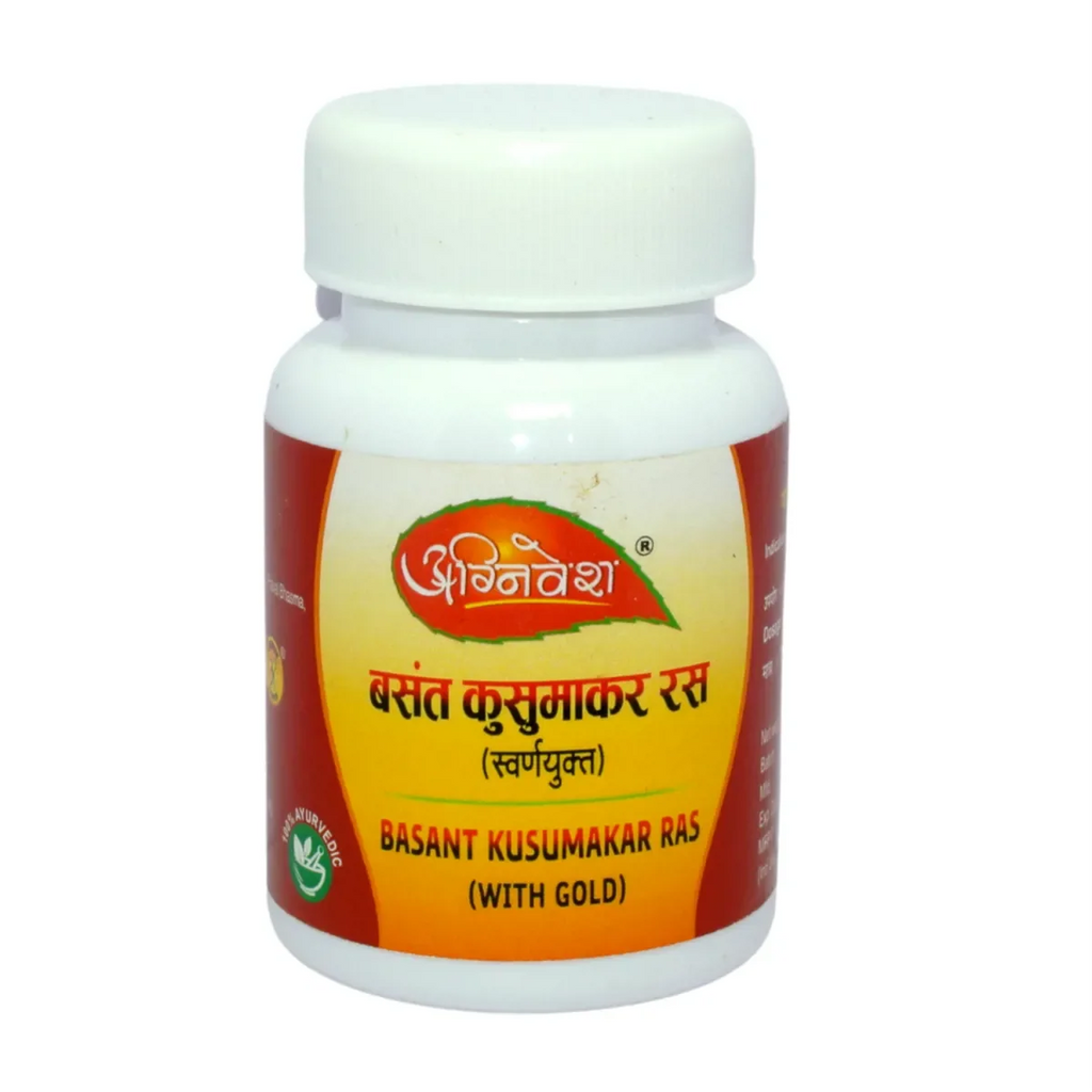 Agnivesh Basant Kusumakar Ras (With Gold) | Grocsy