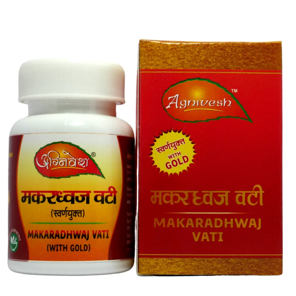 Agnivesh Makardhwaj Vati (With Gold) | Grocsy