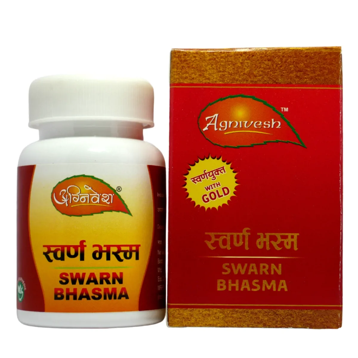 Agnivesh Swarn Bhasma (With Gold) | Grocsy