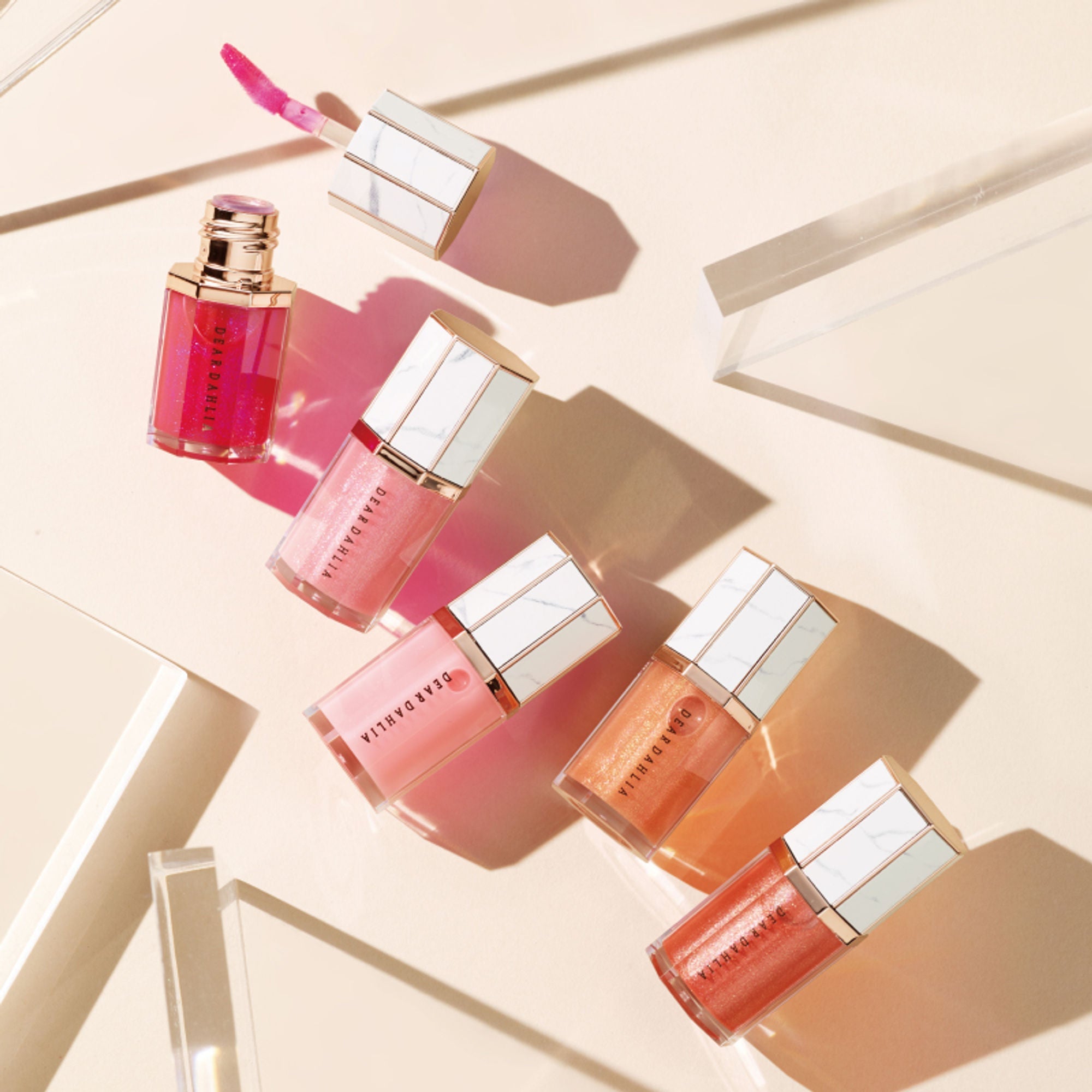 Dear Dahlia Paradise Aurora Shine Lip Treatment - Morning Dew | Grocsy