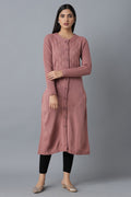 W for Woman Pink Acrowool Jacket | Grocsy