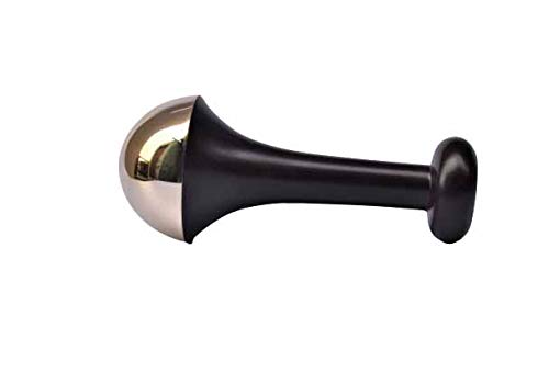 Goods Health Shop Kansa Wand Face Bronze Foot Massager With Wooden Handle For Detoxification And Deep Relaxation | Grocsy