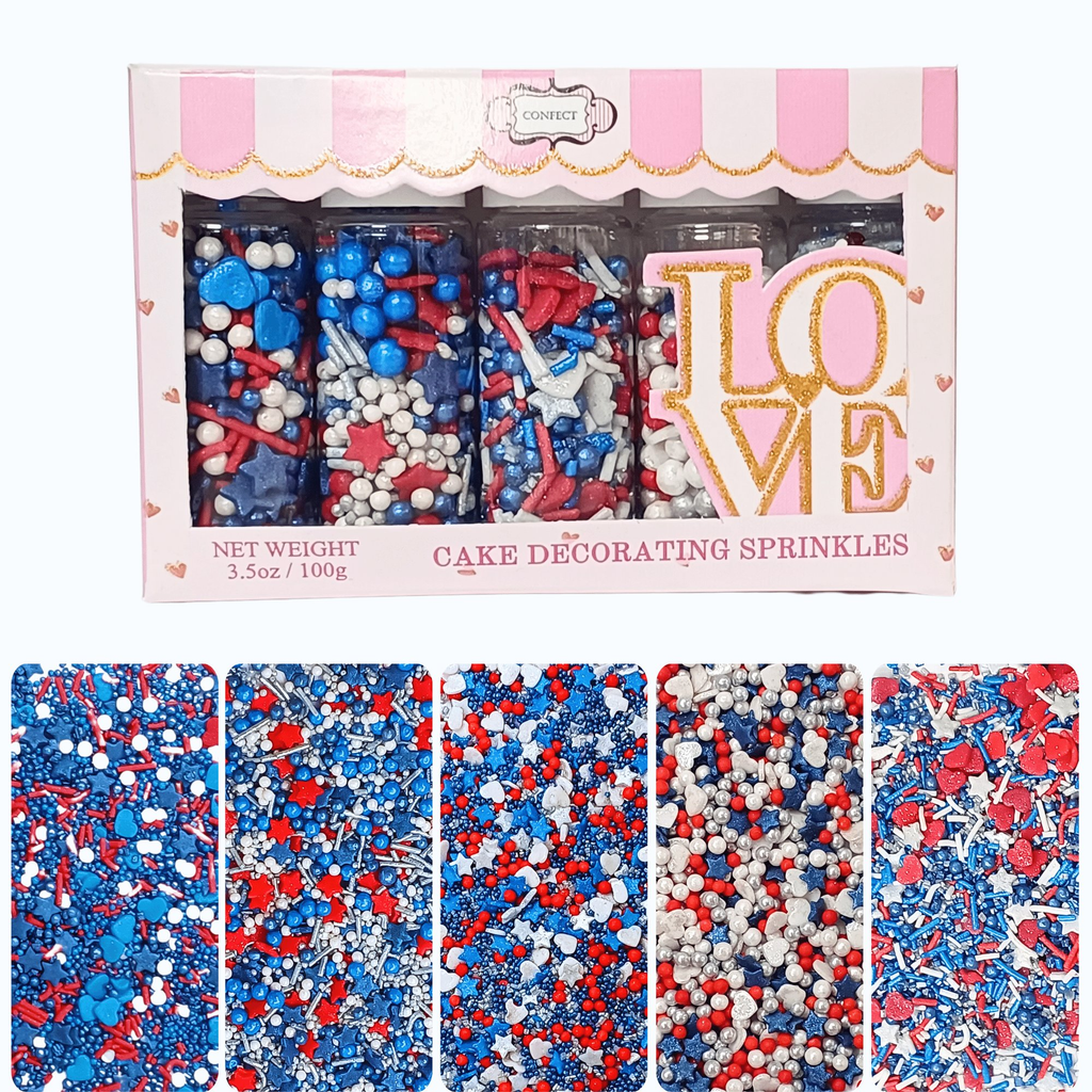 Confect Hero's Triumph Patriotic Sprinkles | Grocsy