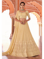 Myra Off White Embroidered Designer Lehenga Choli | Grocsy