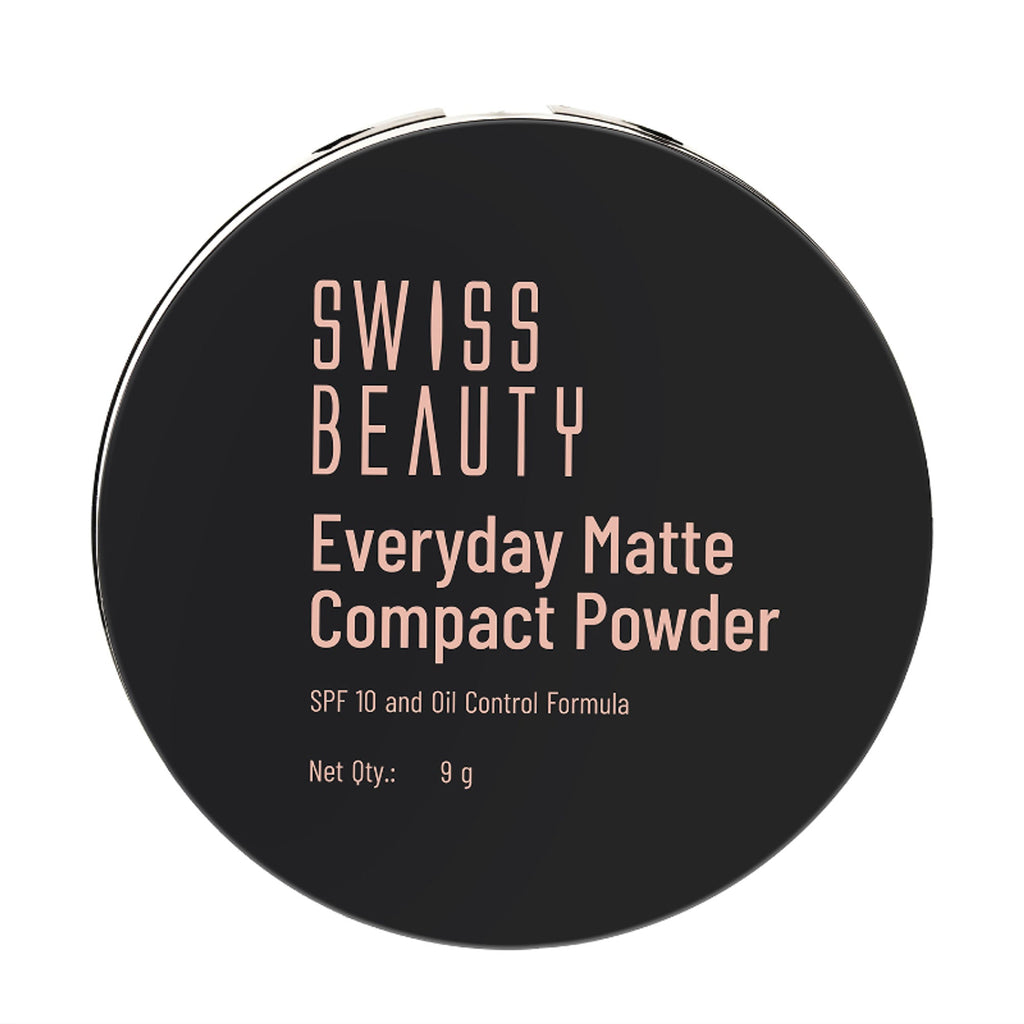 Swiss Beauty Everyday Matte Compact - 3 Vanilla | Grocsy