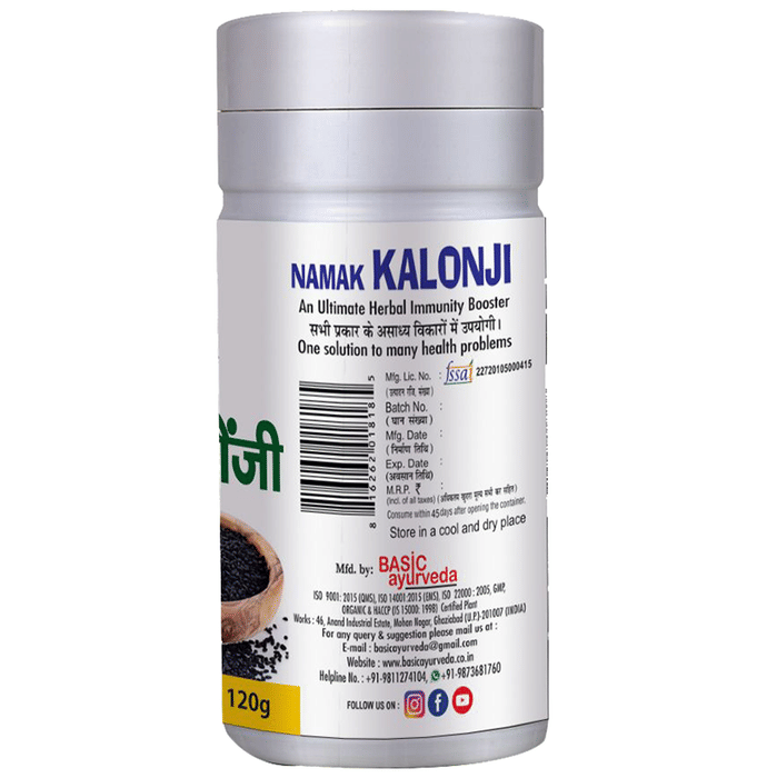 Basic Ayurveda Namak Klanogi | Grocsy
