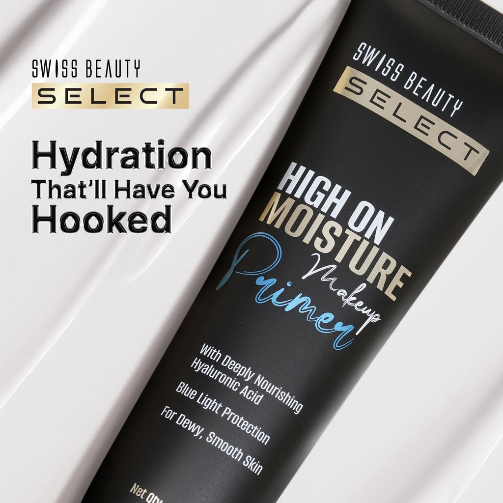 Swiss Beauty Select High On Moisture Makeup Primer Enriched With Glycerin & Hyaluronic Acid | Grocsy