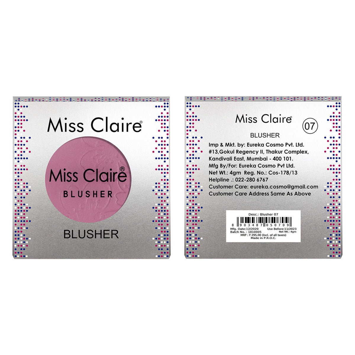 Miss Claire Round Blusher - 7 | Grocsy