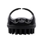 Scalppie Pro Silicon Hair Scalp Massager & Shampoo Brush Scrub - Hair Growth & Anti Dandruff - Black | Grocsy