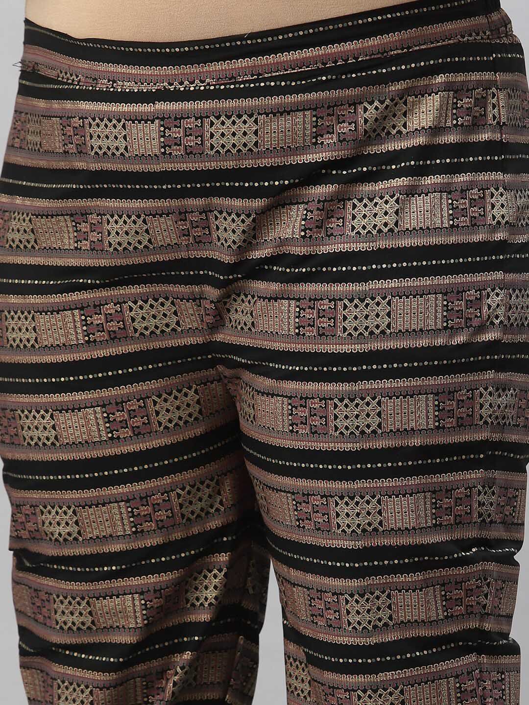 Sztori Plus Size Ethnic Motifs Printed Regular Kurta with Trousers | Grocsy