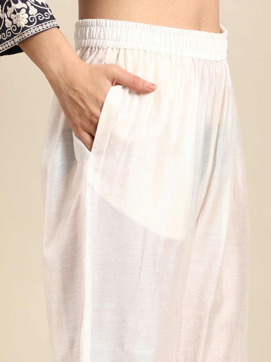 All About You Women Ethnic Motifs Embroidered Kurta With Trousers & With Dupatta | Grocsy