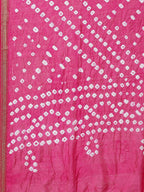 Juniper Women Fuchsia Shantoon Bandhani Na Dupatta | Grocsy