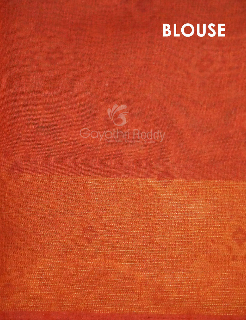 Shades of Cream Colour And Orange Blouse Patola Design Semi Chanderi Saree By Gayathri Reddy Designer Studio | Grocsy