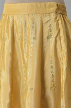 W for Woman Gold Prited Light Festive Skirt | Grocsy